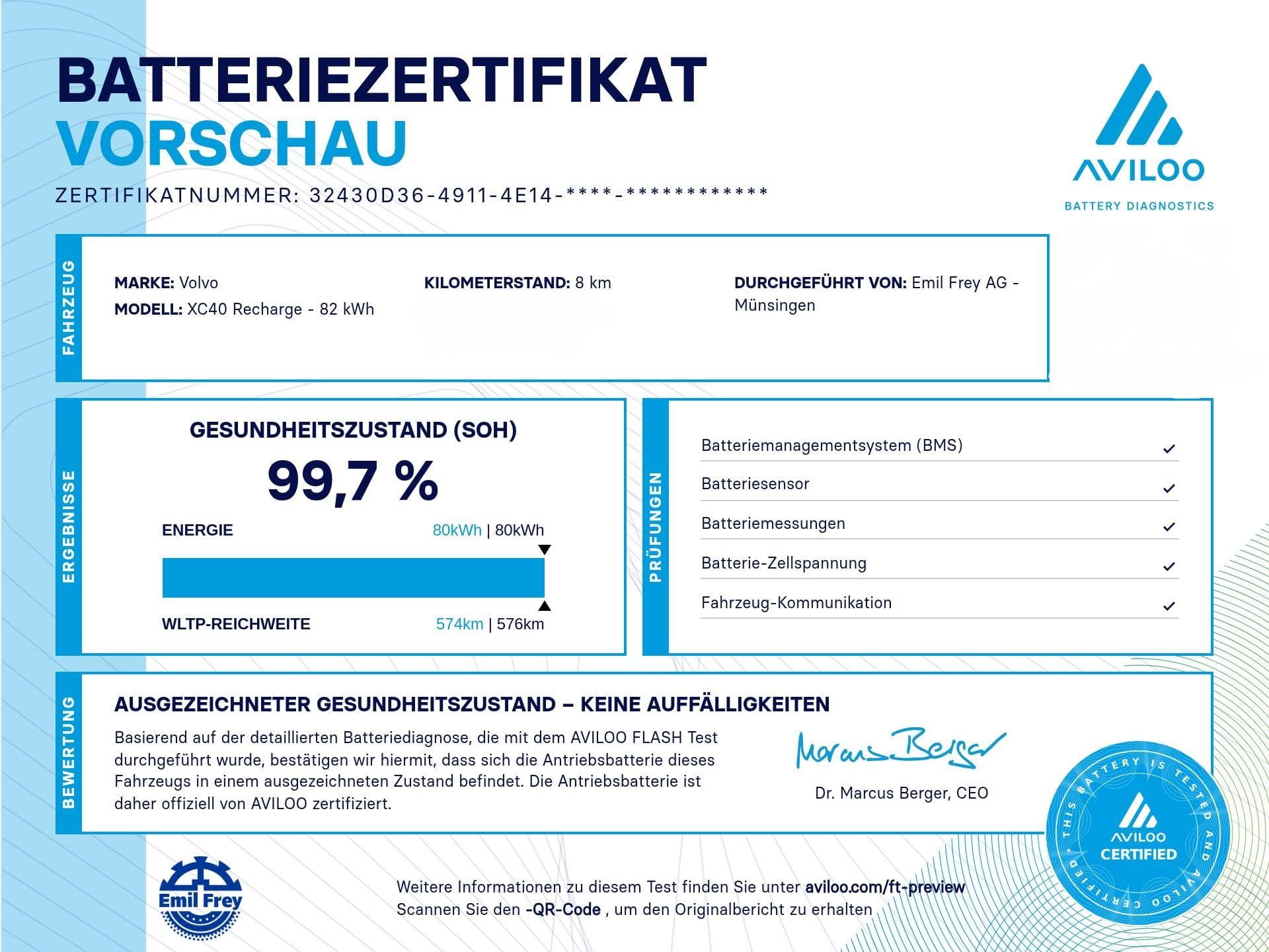 Volvo XC40 E80 Plus - Vorschau 2