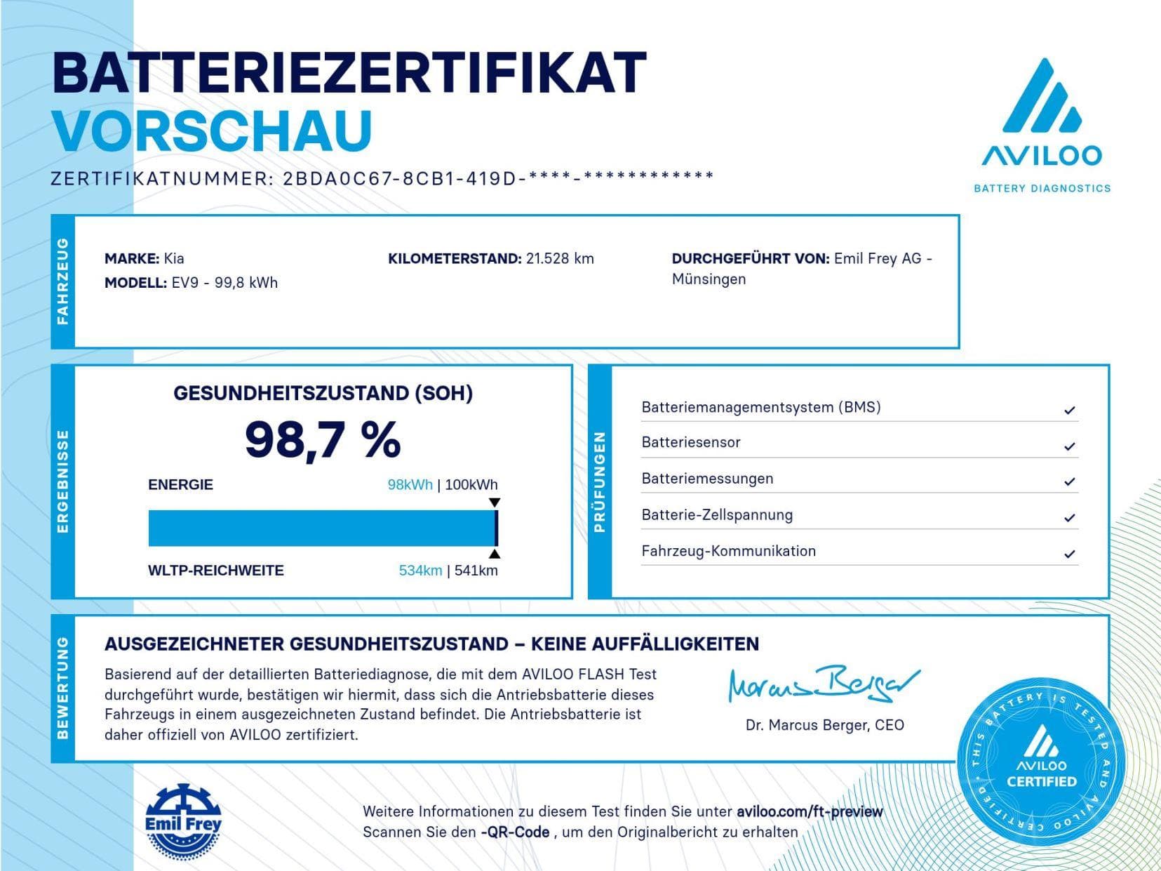 Kia EV9 99.8 kWh GT-Line 4x4 - Vorschau 2