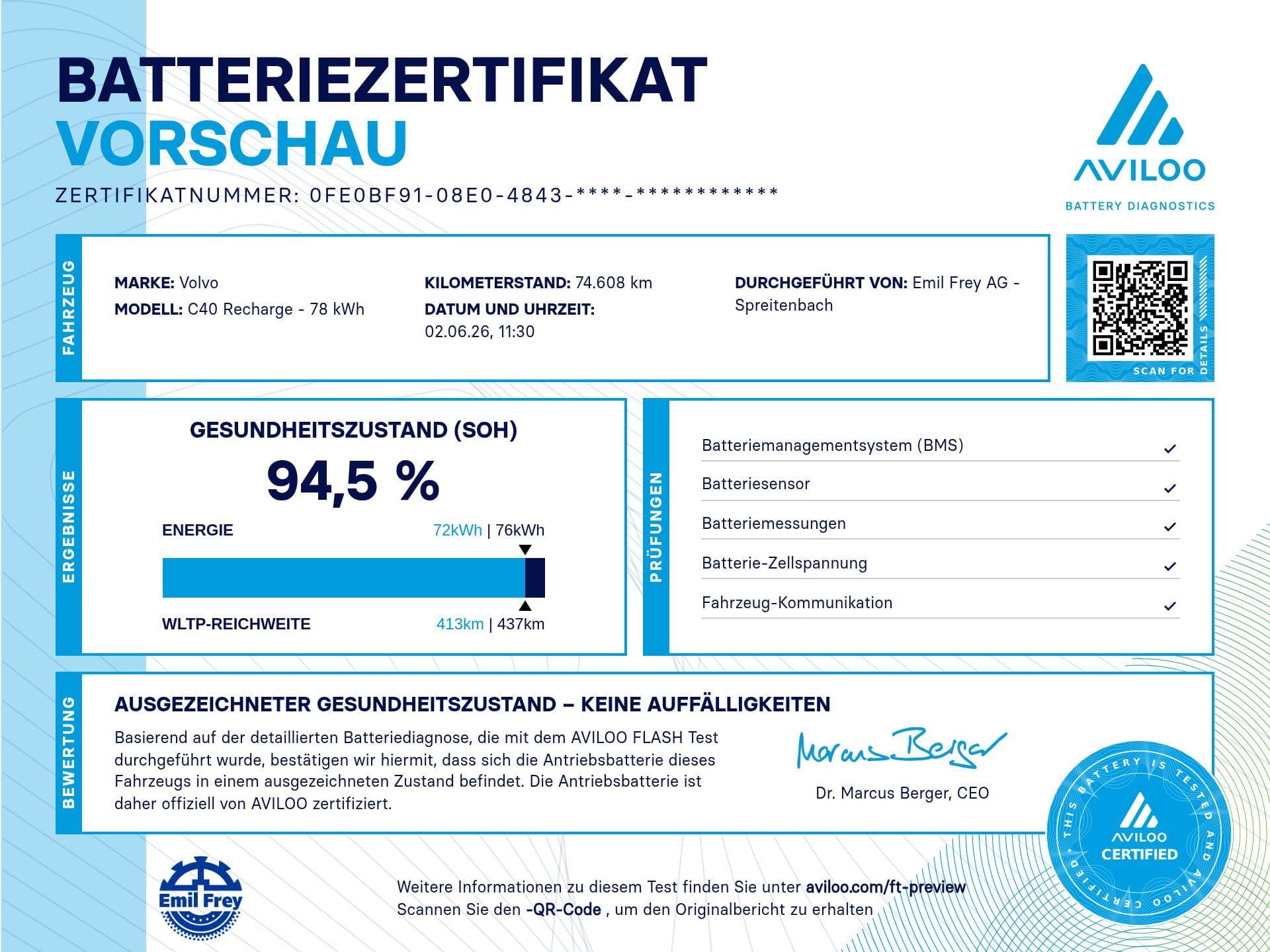 Volvo C40 P8 Twin Recharge AWD - Vorschau 2