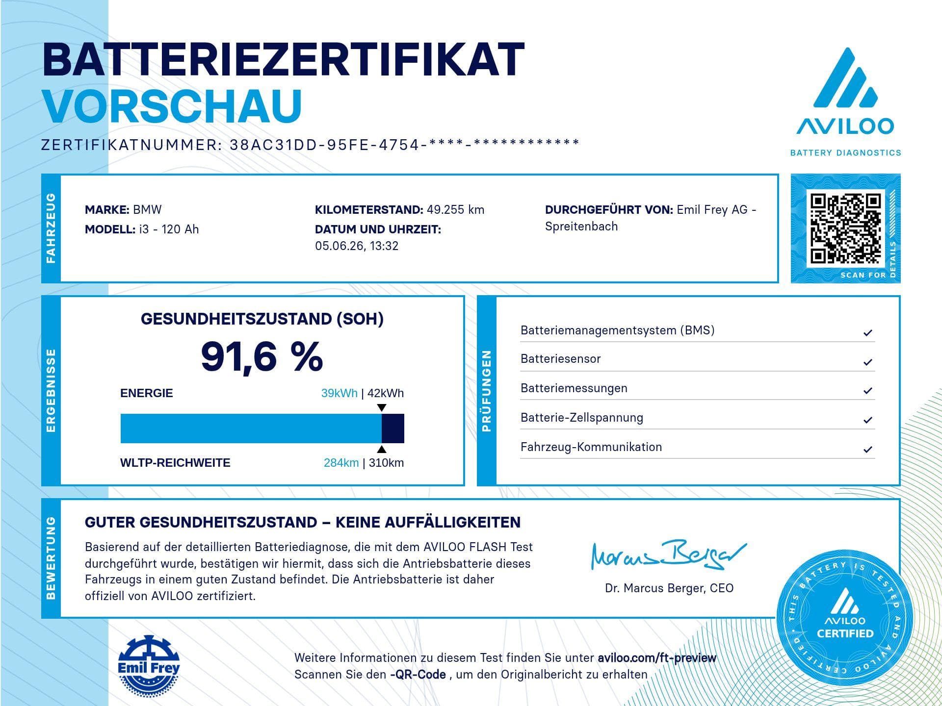 BMW i3 120 Ah - Vorschau 2
