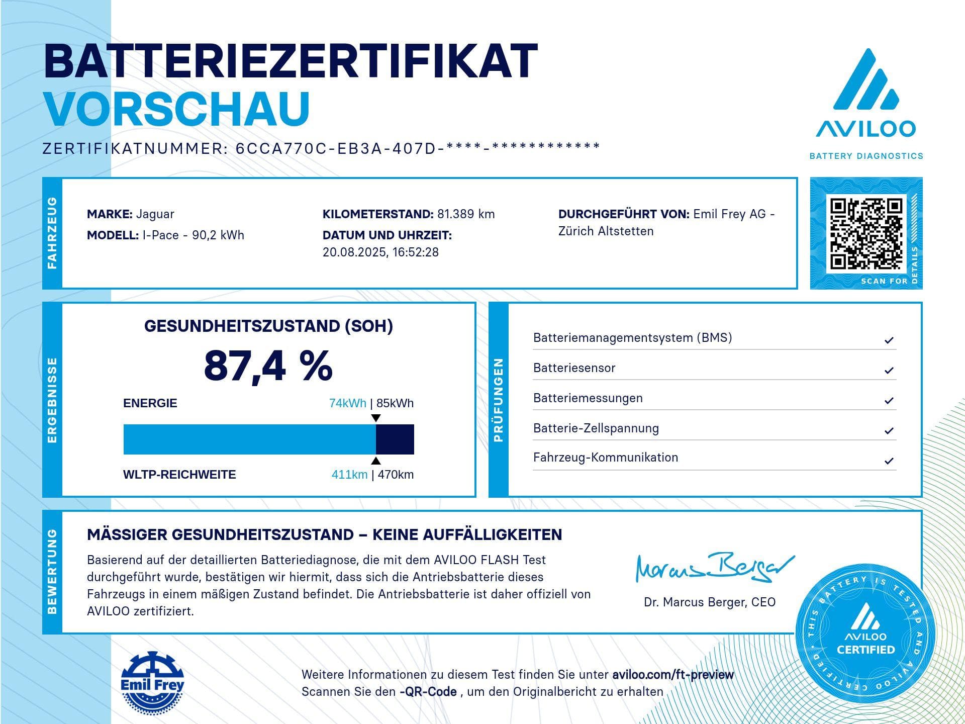 Jaguar I-Pace EV400 S AWD - Vorschau 2